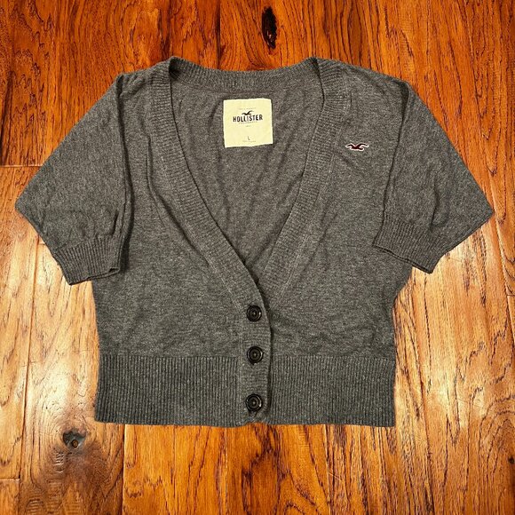 Hollister Woman's L Cardigan sweater 100% cotton - Picture 1 of 9
